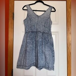 Stylish Blue thin Denim women’s Dress